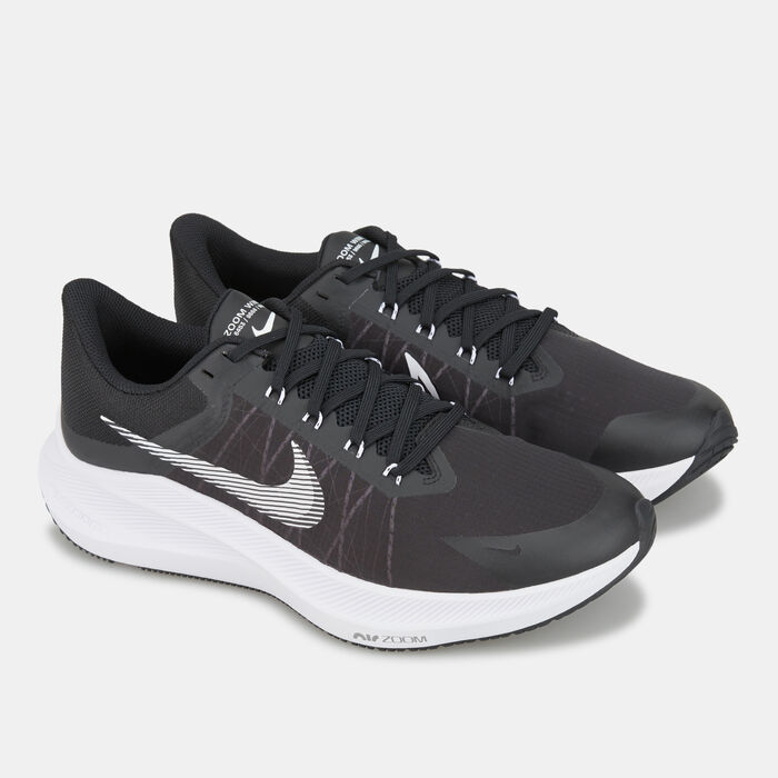 نايكي حذاء وينفلو 8 رانينج للرجال أسود image number 2