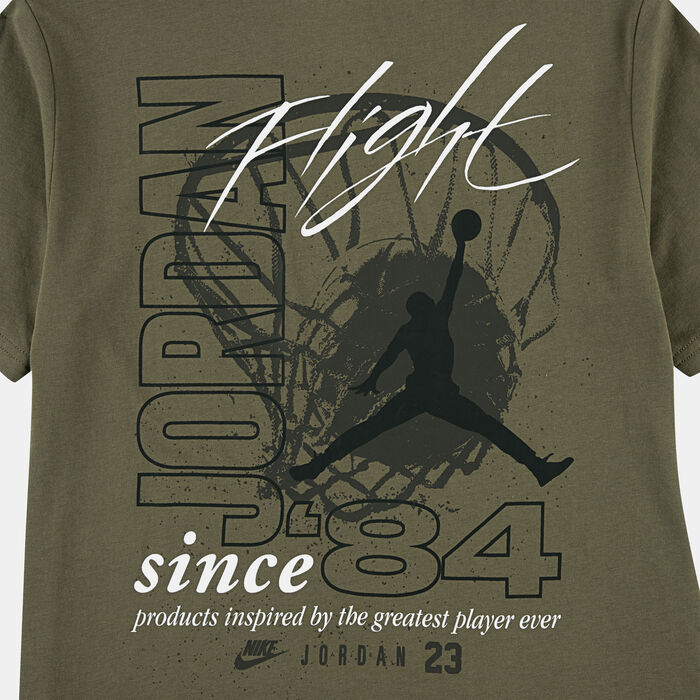 نايكي تيشيرت سويش سينس 84 للأطفال أخضر image number 2