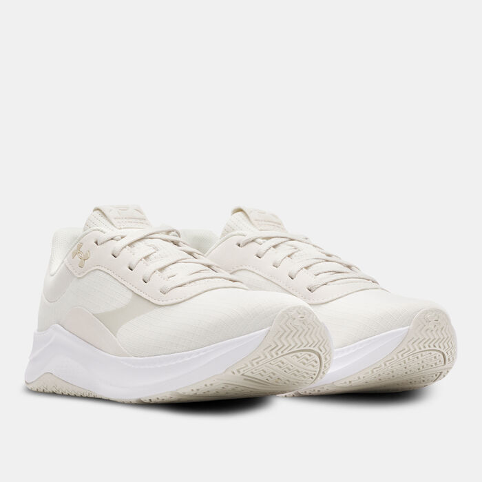 اندر ارمر حذاء التمرين أورورا 3 للنساء أبيض image number 1