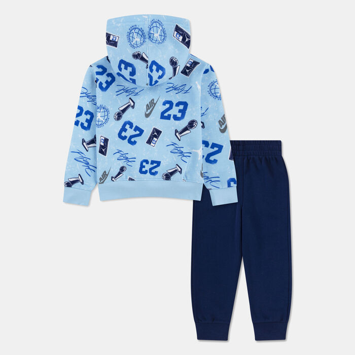 نايكي تيشيرت براند سكيلتون جامبمان للأطفال أزرق image number 1