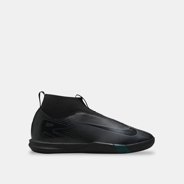 نايكي حذاء كرة القدم ميركيوريال سوبرفلاي 10 أكاديمي للملاعب الداخلية للاطفال أسود image number 0