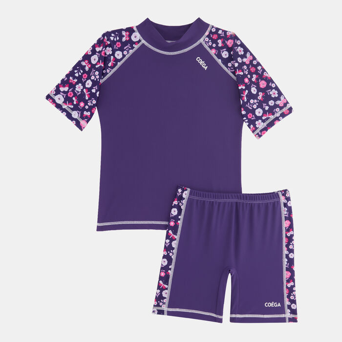 كويغا بدلة السباحة سويمينغ قطعتان للأطفال بنفسجي image number 0