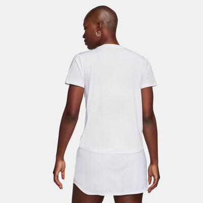 نايكي تيشيرت التدريب وان كلاسيك دراي-فت للنساء أبيض
