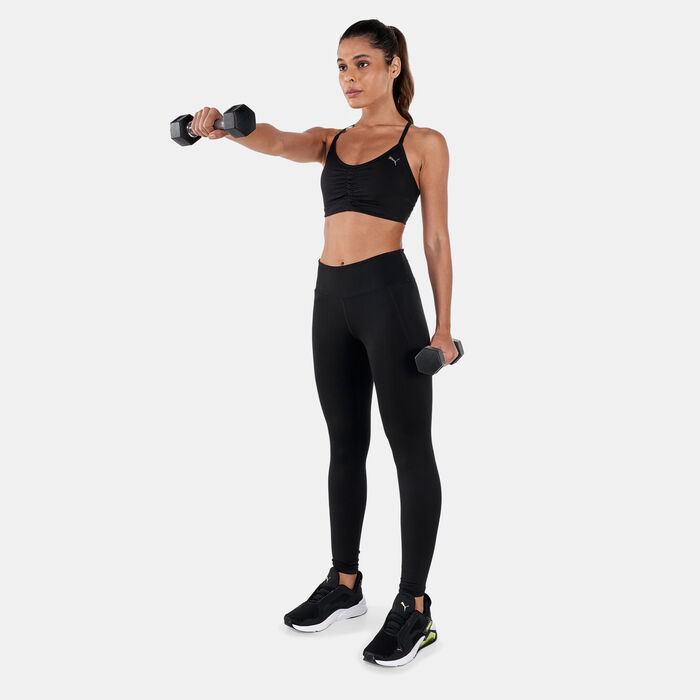 بوما صدرية رياضية لو امباكت ستوديو فاونديشن للنساء أسود image number 2