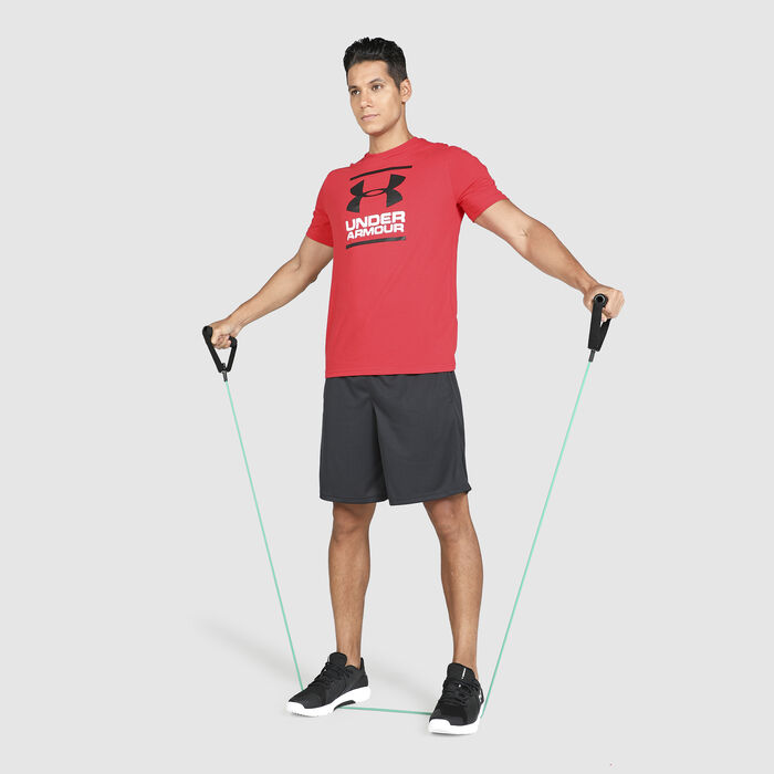 اندر ارمر تيشيرت جي-ال فاونديشن للرجال أحمر image number 2