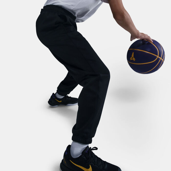 نايكي بنطال كرة السلة كوبي ثيرما-فت للأطفال أسود image number 4