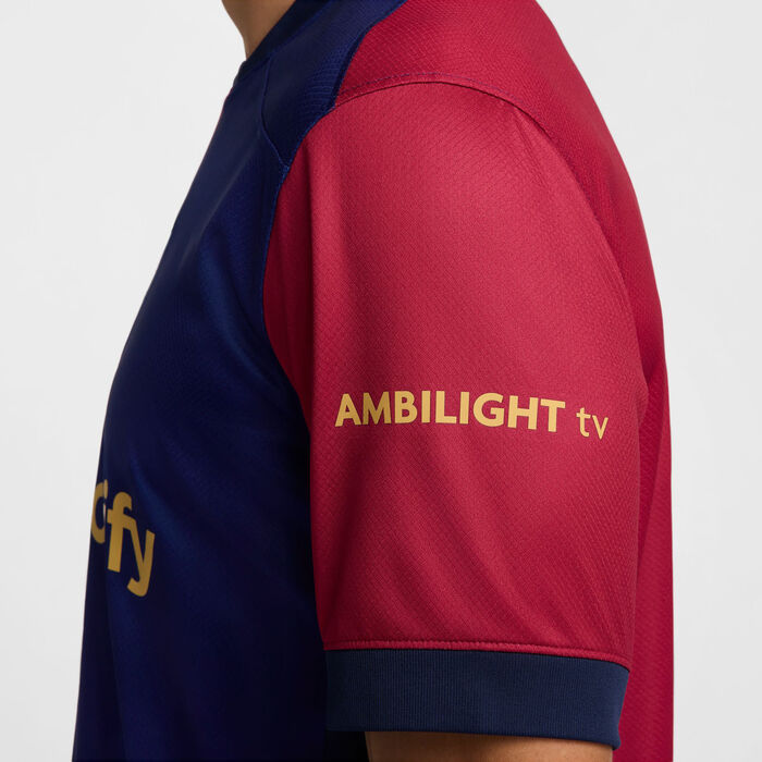 نايكي تيشيرت كرة القدم F.C. برشلونة دراي-فت ستاديوم الأساسي ربليكا للرجال - 2024/25 أزرق image number 5