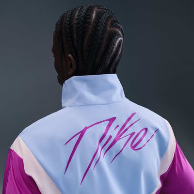 نايكي جاكيت كرة السلة المنسوج آيكون للرجال أزرق