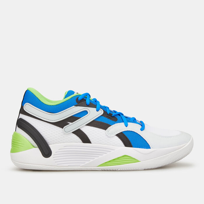 بوما حذاء كرة السّلة تي-آر-سي بليز كورت للرجال أبيض image number 0