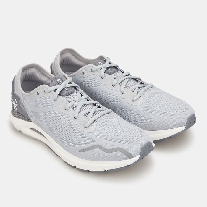 اندر ارمر حذاء الجري UA هوفر سونيك 6 للرجال رمادي image number 2