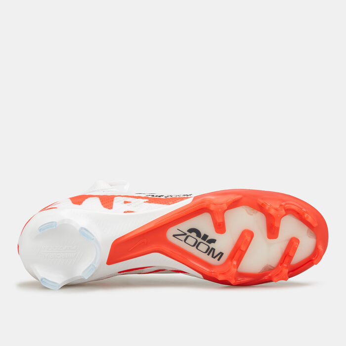 نايكي حذاء كرة القدم زوم ميركوريال سوبرفلاي 9 ايليت لملاعب العشب الطبيعي للرجال أبيض image number 4