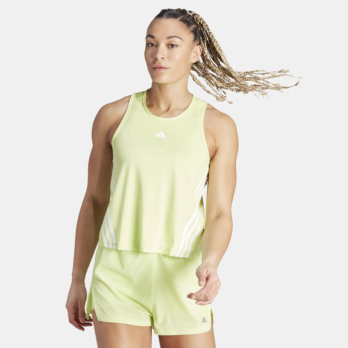 اديداس تيشيرت آيروريدي هايبر جلام ترينينج بلا أكمام للنساء أخضر image number 0