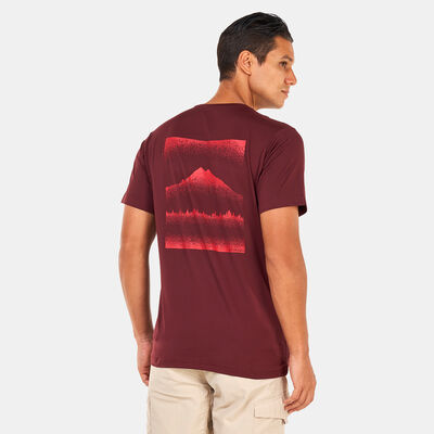 كولومبيا تيشيرت تك تريل جرافيك للرجال بنفسجي