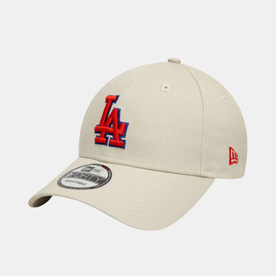نيو ايرا قبعة MLB لوس أنجلوس دودجرز سايد باتش 9فورتي للرجال بيج