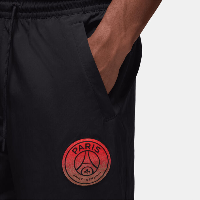 نايكي بنطال باريس سان جيرمان ووفن للرجال أسود image number 4