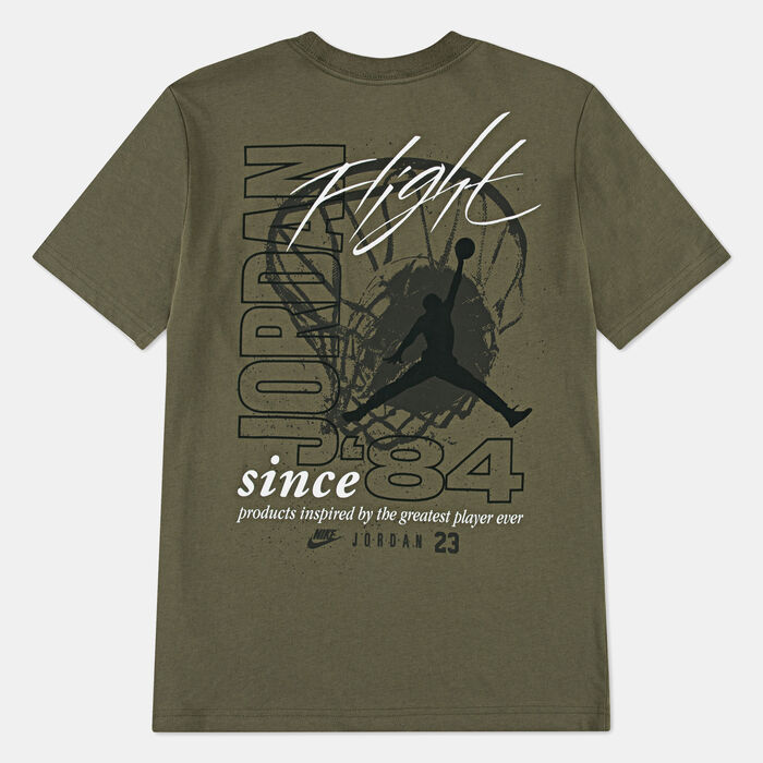 نايكي تيشيرت سويش سينس 84 للأطفال أخضر image number 1