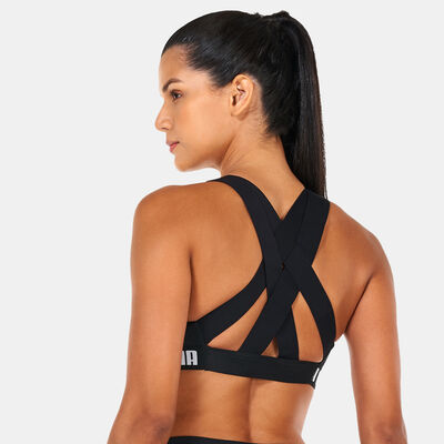 بوما صدرية رياضية فيل ات ميد امباكت للنساء أسود