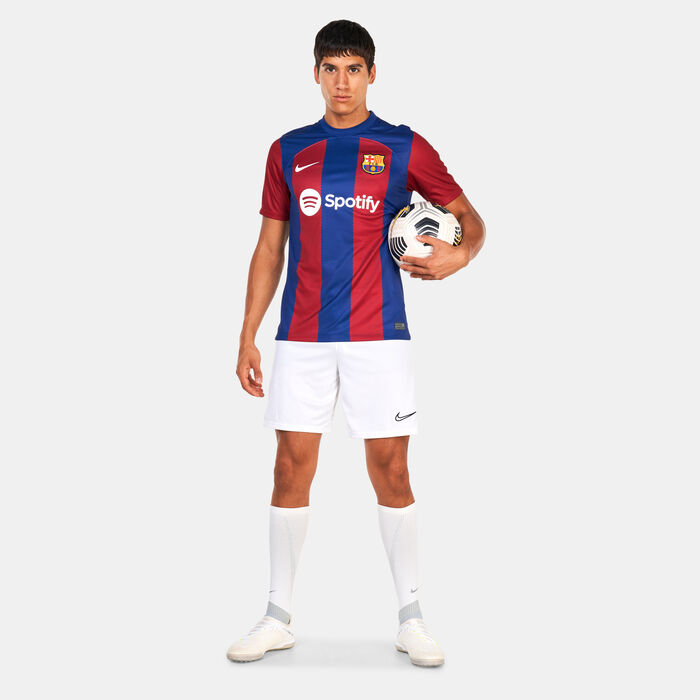 نايكي تيشيرت FC برشلونة ستيديوم دراي-فِت الأساسي للرجال - 2023-24 أزرق image number 2