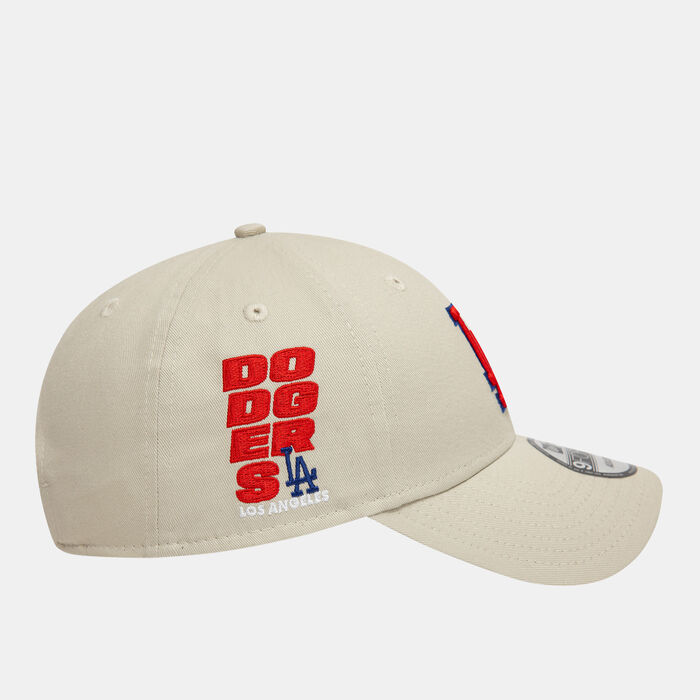 نيو ايرا قبعة MLB لوس أنجلوس دودجرز سايد باتش 9فورتي للرجال بيج image number 3