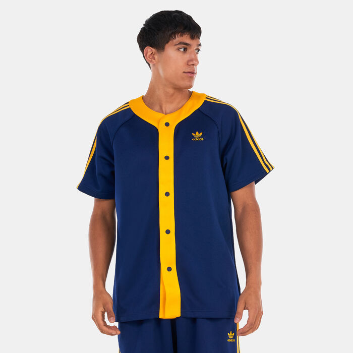 اديداس اورجينال تيشيرت اديكلر كلاسيكس+ للرجال أزرق image number 0