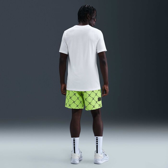 نايكي شورت كرة السلة دراي-فت للرجال أخضر image number 3