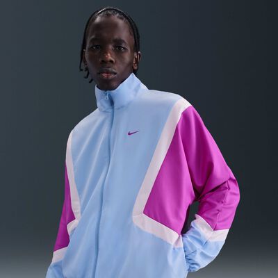 نايكي جاكيت كرة السلة المنسوج آيكون للرجال أزرق