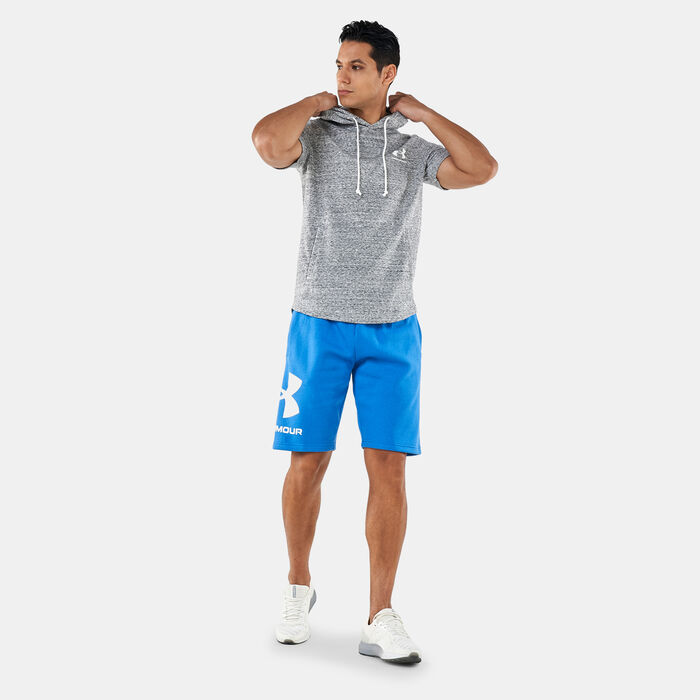 اندر ارمر هودي UA رايفال تيري LC للرجال أبيض image number 2