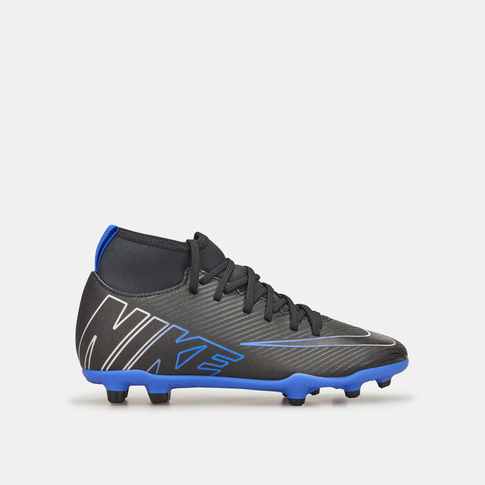 نايكي حذاء كرة القدم ميركيوريال سوبرفلاي 9 كلوب هاي-توب للملاعب المتعددة للاطفال الصغار والكبار أسود image number 0