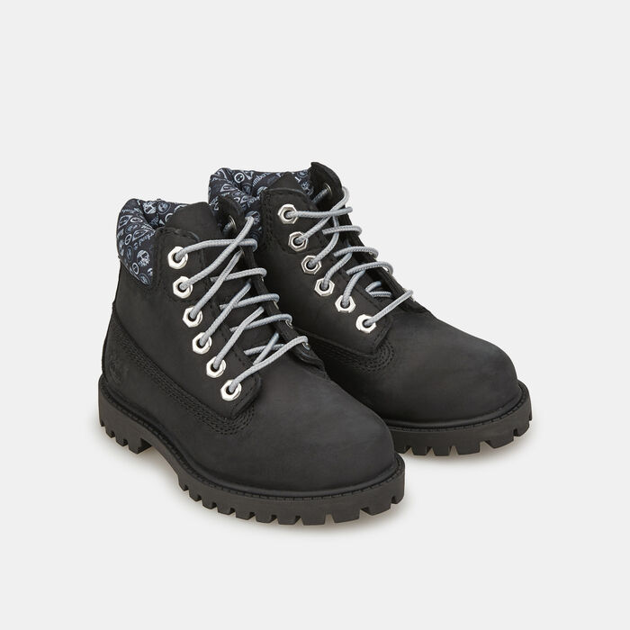 تمبرلاند بوت بريميوم 6-إنش ووتربروف للاطفال أسود image number 1