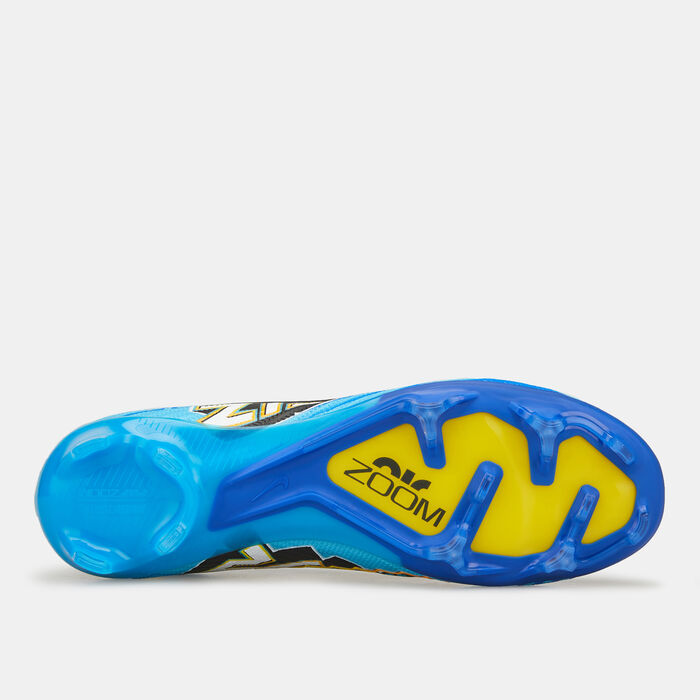 نايكي حذاء كرة القدم زووم ميركيوريال فيبور 15 ايليت كي ام لملاعب العُشب الطبيعي للرجال أزرق image number 4