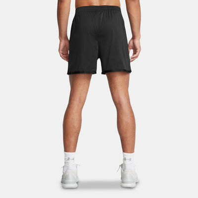 اندر ارمر شورت كرة السلة كاري سبلاش للرجال أسود