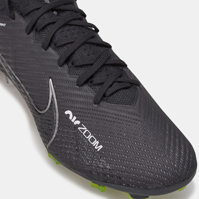 نايكي حذاء كرة القدم زوم ميركوريال فيبور 15 اليت فيرم-جراوند للرجال أسود image number 4