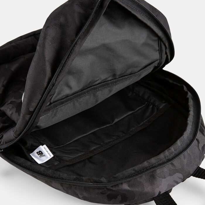 نيو بالانس حقيبة الظهر لوجو مع مقلمة للاطفال أسود image number 3