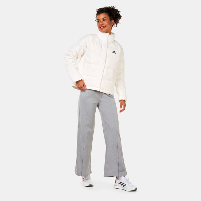 اديداس جاكيت هيليونيك ريلاكسد داون للنساء أبيض image number 2