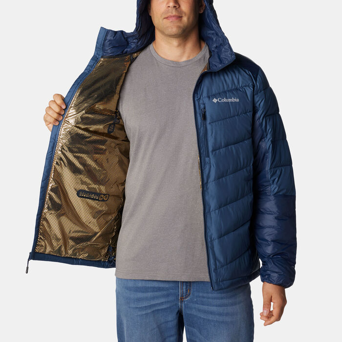 كولومبيا جاكيت لابيرنث لووب II هوديد للرجال أزرق image number 4