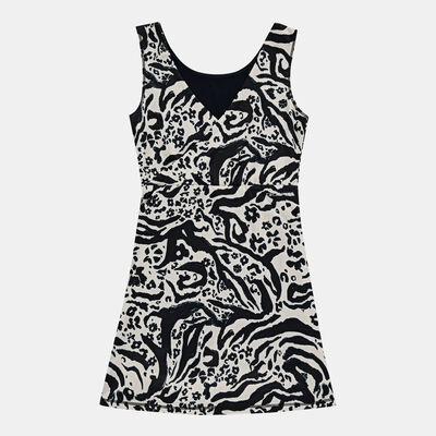 نايكي فستان وايلدفلاور فاشن للأطفال بنى