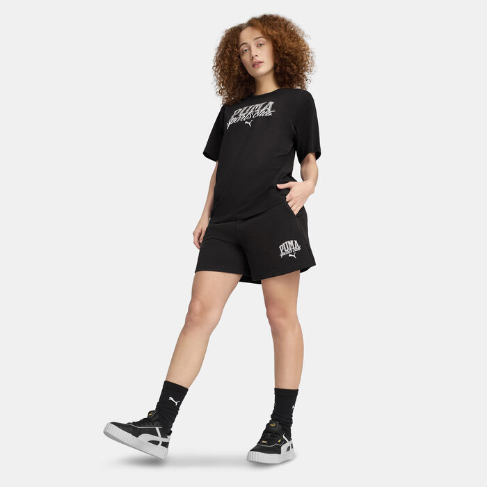 بوما تيشيرت كلاس للنساء بيج image number 2