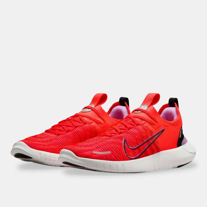 نايكي فري RN NN حذاء رود رانينج للنساء أحمر image number 1