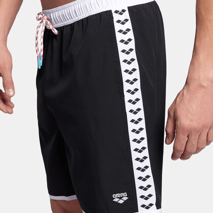 ارينا شورت السباحة تيم سترايب برمودا للرجال أسود image number 3