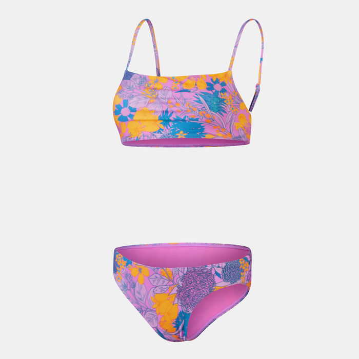 سبيدو بكيني برينتد ثين ستراب للنساء - قطعتان بنفسجي image number 0