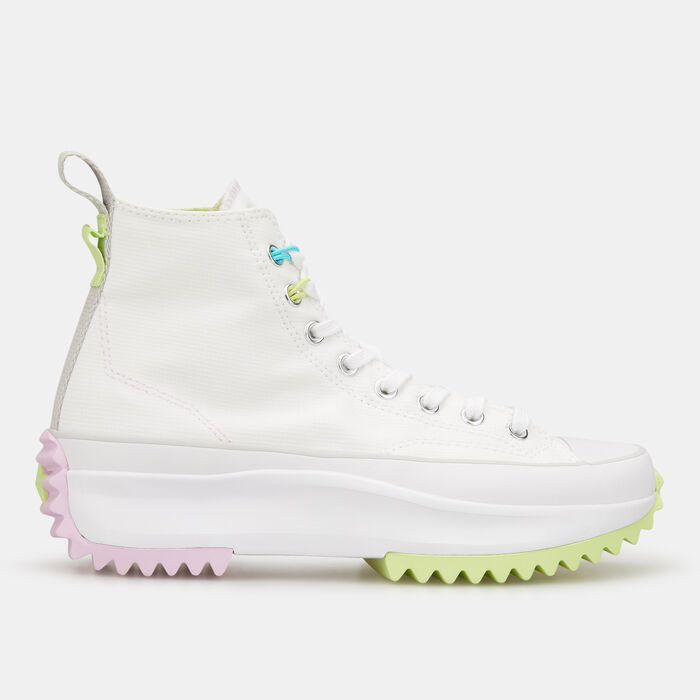 كونفرس حذاء رن ستار هايك بلاتفورم للرجال والنساء أبيض image number 0