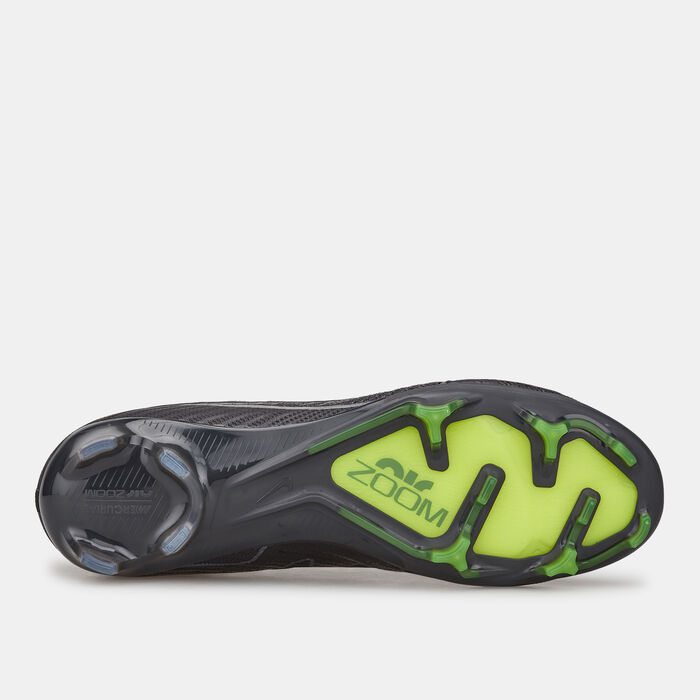 نايكي حذاء كرة القدم زوم ميركوريال فيبور 15 اليت فيرم-جراوند للرجال أسود image number 3