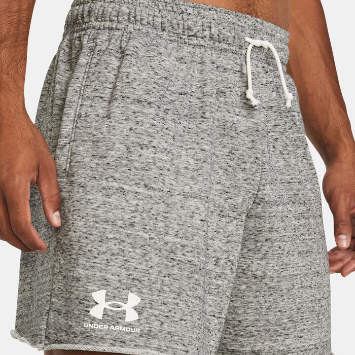 اندر ارمر شورت تيري ريفال للرجال أبيض image number 3