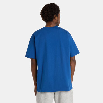 نيو بالانس تيشيرت أثليتيكس تيكت للرجال أزرق