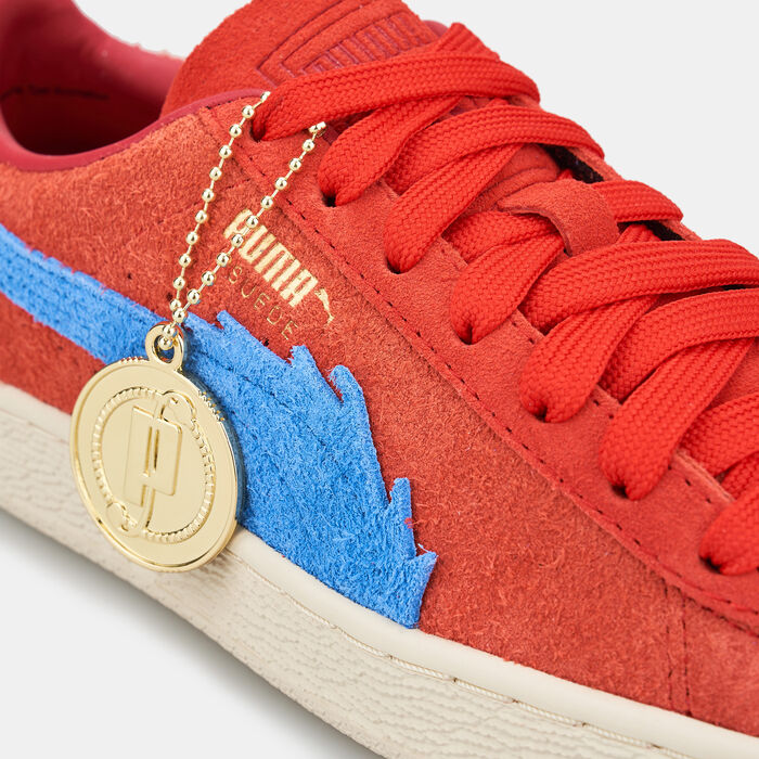 بوما حذاء x ون-بيس سويد للاطفال أزرق image number 5