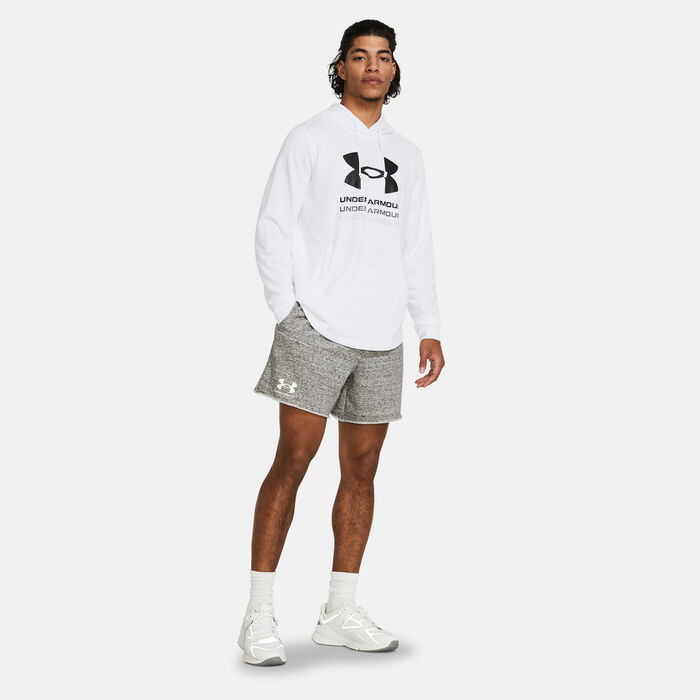 اندر ارمر شورت تيري ريفال للرجال أبيض image number 2