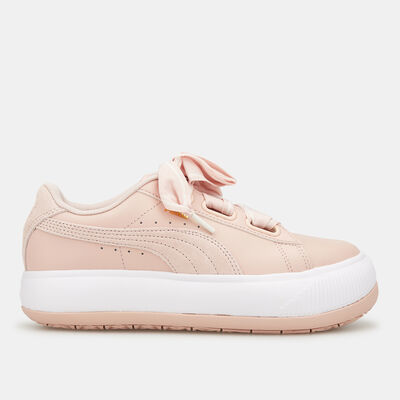 بوما حذاء سويد مايو هارت للنساء وردي