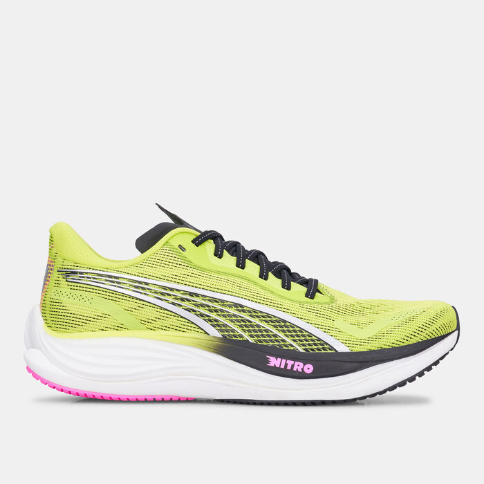 بوما حذاء الجري فيلوسيتي نيترو 3 سايكديليك راش للنساء أصفر image number 2