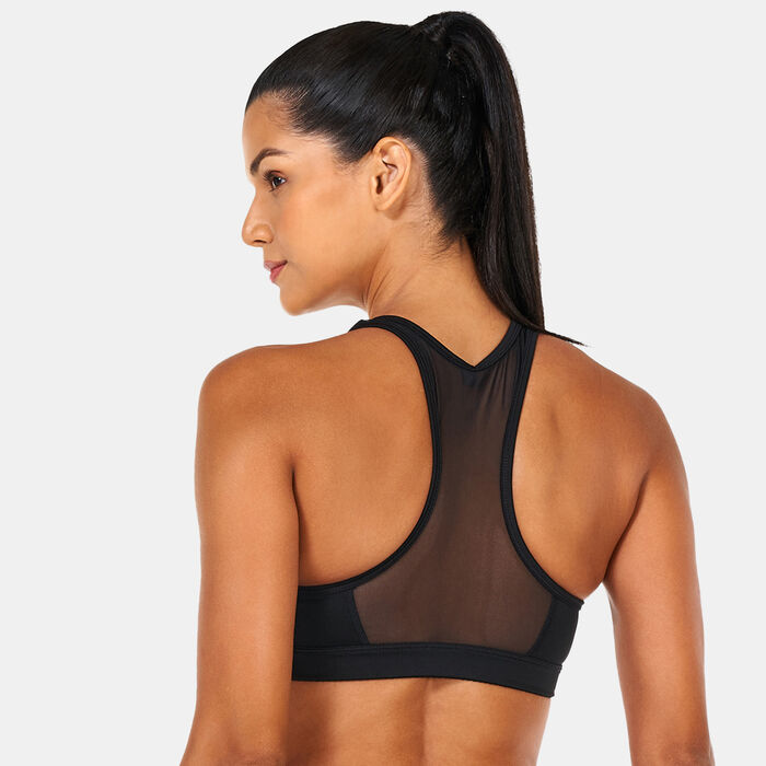 بوما صدرية رياضية ميد إمباكت 4كيبس للنساء أسود image number 1