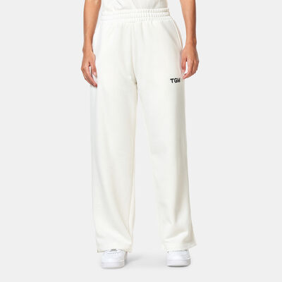 ذا چيفينج موڤمنت بنطال رياضي وايد ليج أبيض